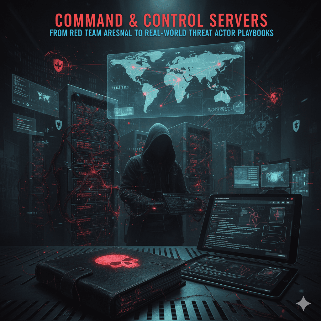 Cover Image for Command & Control Servers: From Red Team Arsenal to Real-World Threat Actor Playbooks