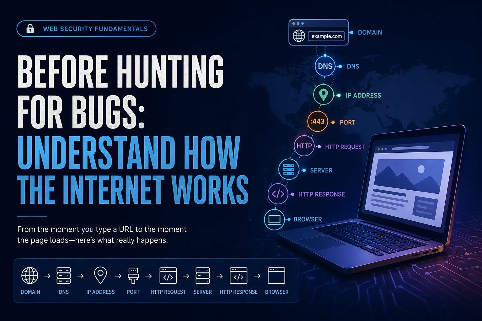 Cover Image for Before Hunting for Bugs: Understand How the Internet Works
